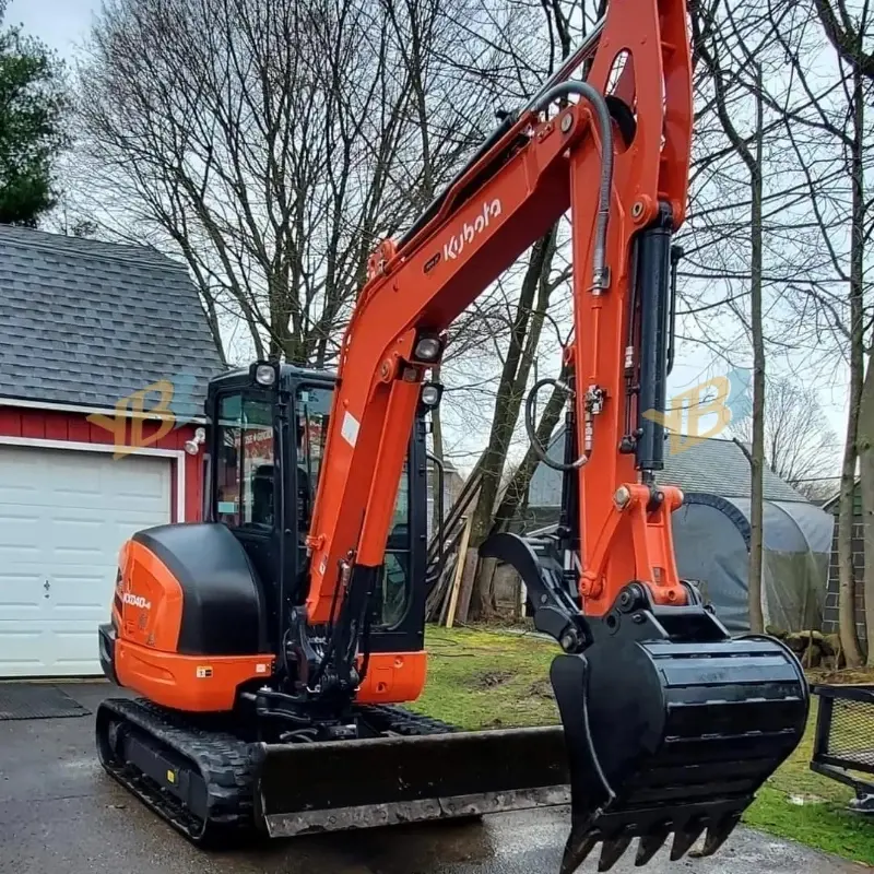 Good Condition Used Excavator KUBOTA KX040-4 Construction Machinery for Sale