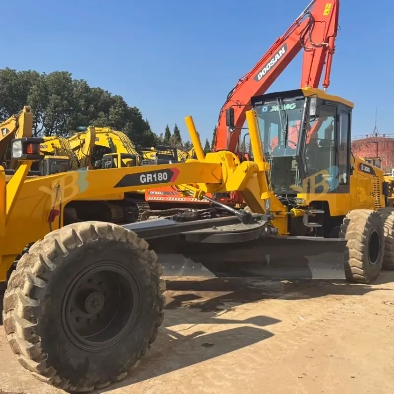 High Performance Second Hand XCMG GR180 Motor Grader for Road Construction