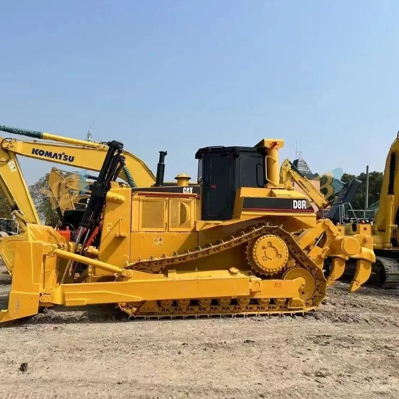 Hot Sale Second Hand Caterpillar D8R Dozers Used CAT Crawler Bulldozers