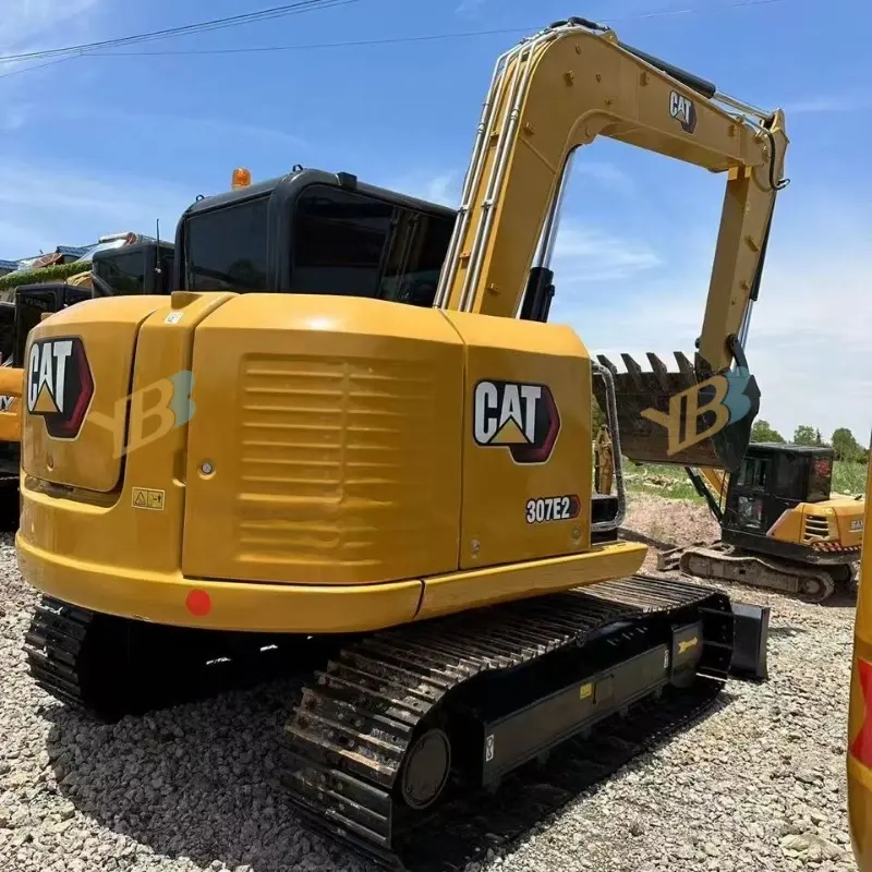 Original Tracked 7 Ton Construction Machinery CAT 307E2 Excavator